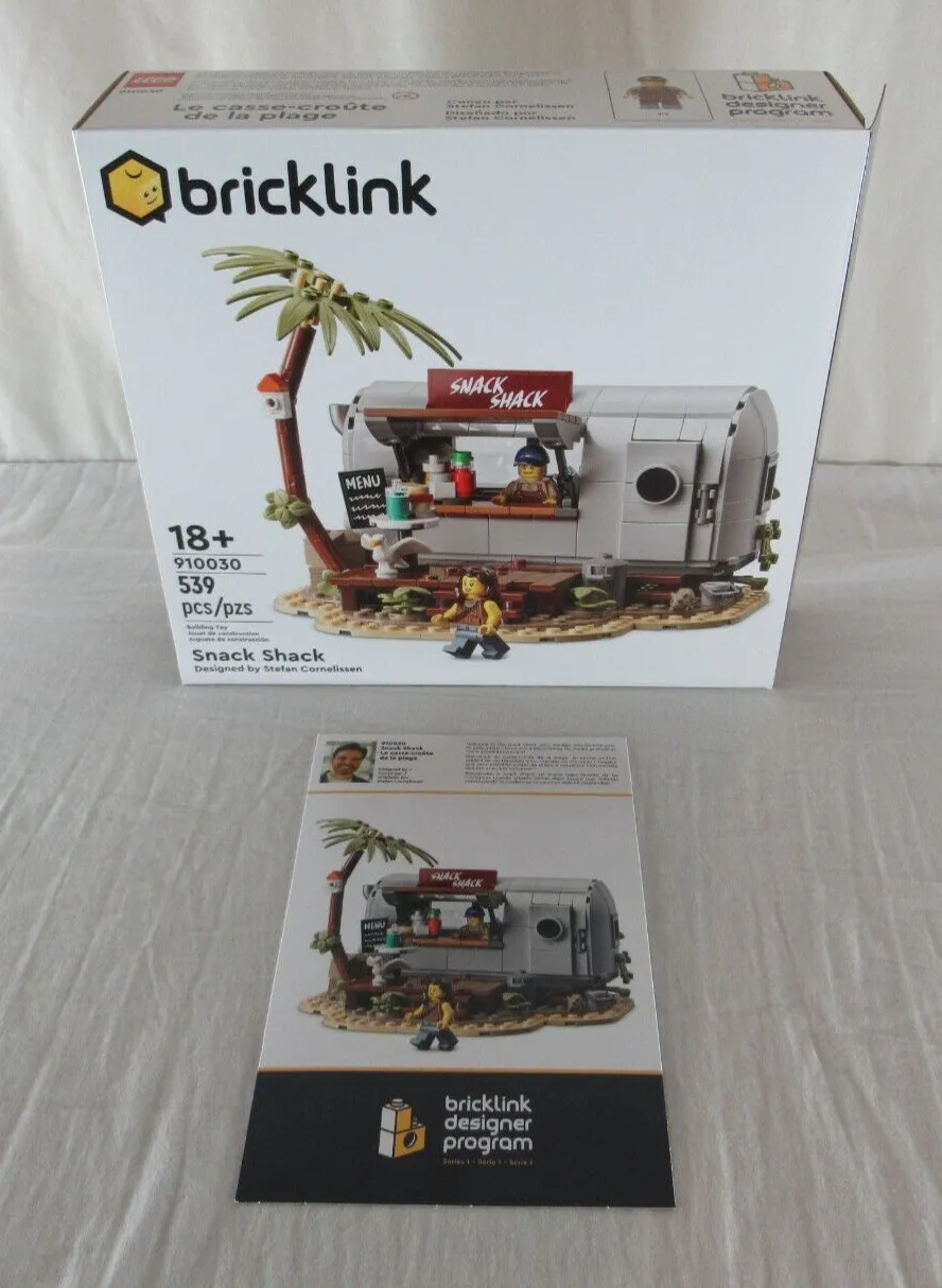 Lego Snack Shack Bricklink Designer Program Set #91003 2024 EMPTY BOX ONLY