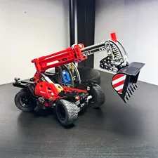 LEGO Technic 42061 Telehandler 100% complete Good Condition
