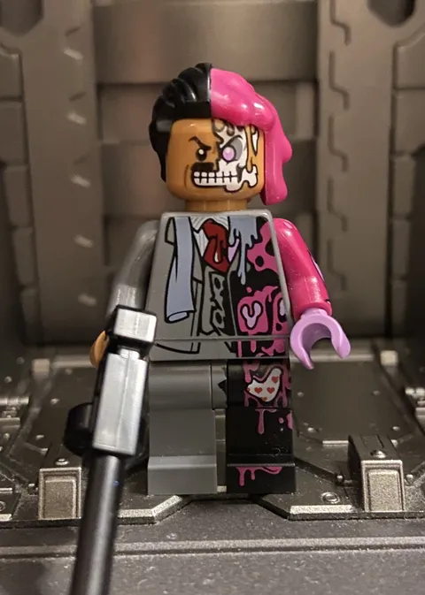 LEGO Two-Face Lego Bat Man Movie sh395 70915 Two-Face Double Demolition Brand