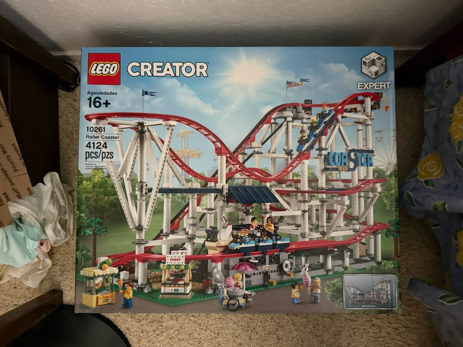 LEGO 10261  CREATOR: Roller coaster retired set. Brand new sealed in box