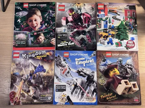 Vintage LEGO Catalog Lot Of 6 Early 2000s
