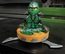 Lego Lloyd ZX Minifigure & Spinner (Authentic) 