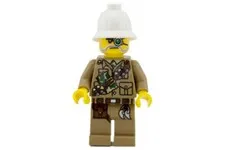 LEGO Monster Fighters 9463 The Werewolf Major Quinton Steele Minifigure Figure