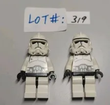 LEGO Star Wars Episode 3 7655 sw0126 Clone Trooper 2 Minifigures Phase2 FREE SHP