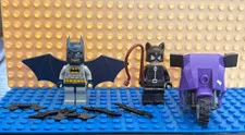 LEGO Catwoman sh0006 DC Batman sh0019 - 6858 Catcycle City Chase (Sold as Shown)