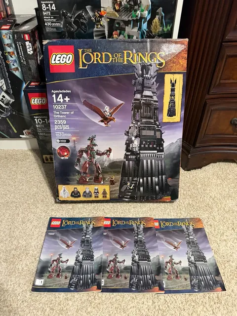 LEGO The Lord of the Rings Tower of Orthanc (10237) - "Read description"