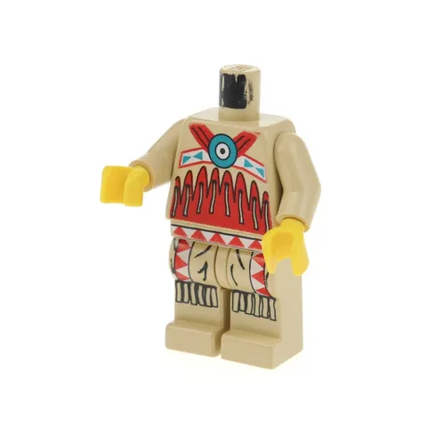 1x LEGO Minifigure Western Indian Woman Torso Legs ww018 970c00pb0026 973px106