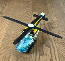 LEGO City Rescue Helicopter Aircraft minor modifications