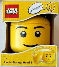 Lego Iconic Boy Minifigure Small Storage Head NIP