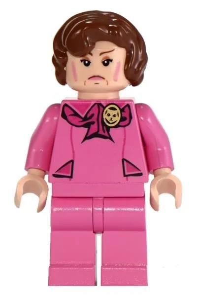 LEGO Harry Potter Professor Dolores Umbridge HP080 minifigure 2007 5378 RARE