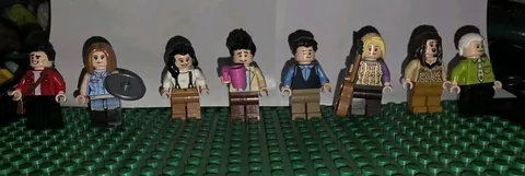 Lego Friends Central Perk Minifigures Plus Janice (With Wrong Hair)