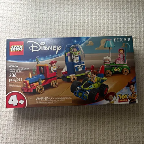 LEGO Disney Toy Story Celebration Train & RC Car 43264 206pcs Woody Buzz 4+