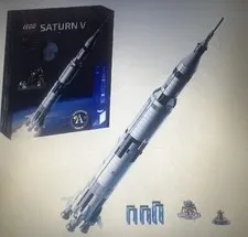 NEW in BOX LEGO NASA Apollo Saturn V 92176 Ideas 