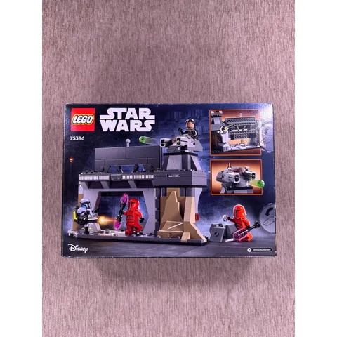 LEGO Star Wars 75386 Paz Vizsla and Moff Gideon Battle The Mandalorian Set NEW