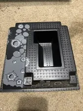 Lego Blacktron 32x32 Raised Baseplate w/ Ramp Pit Craters 6959 6988 6991 2552px2