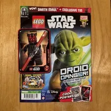 Lego Star Wars Magazine w/ Exclusive Darth Maul Tin With Minifigure