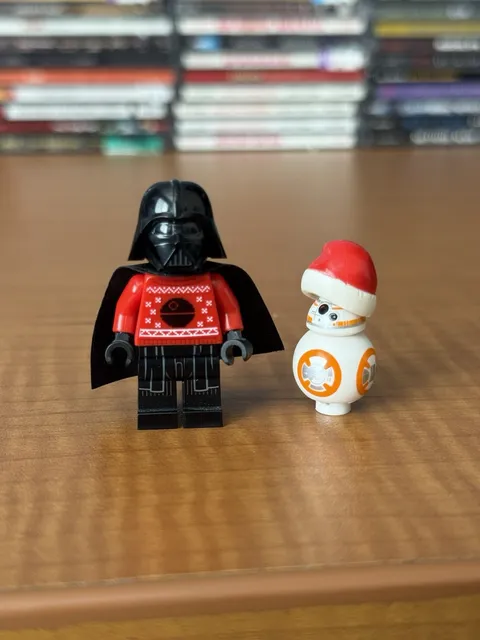 Lego Star Wars Christmas Lot Darth Vader Ugly Sweater BB-8 Santa Mini Figure