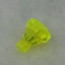 LEGO 30153 Trans Neon Green Rock 1 x 1 Jewel 24 Facet (x1)