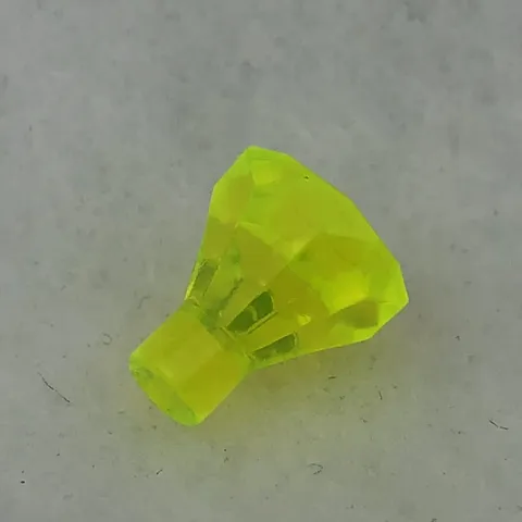 LEGO 30153 Trans Neon Green Rock 1 x 1 Jewel 24 Facet (x1)