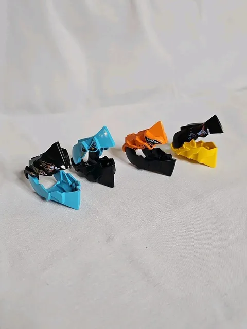 LEGO Hero Factory Invasion from Below Beast Head Lot 4x (Includes Queen Head)