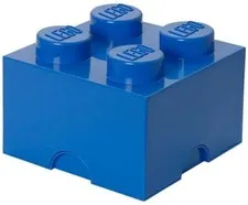 Brand New Lego Storage Brick, Blue, 4 Knobs