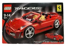 LEGO 8671 Ferrari 430 Spider 1:17 Racers Ferrari 2006 New Sealed