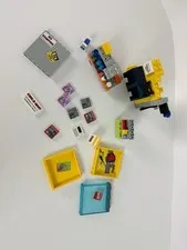 LEGO Simpsons Kwik E Mart 71016 Parts Lot Printed Panels Tiles Signs Freezer