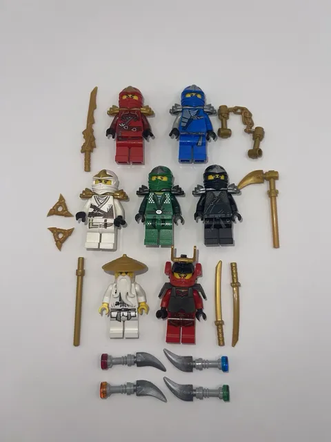 Lego Ninjago ZX Minifigure Lot 2012 RARE RIse of the Snakes Lloyd Kai Jay Zane