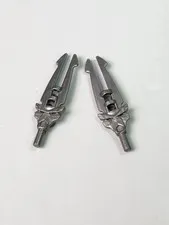 2x LEGO® Part 11103 - Sword Double Blade with Bar Holder