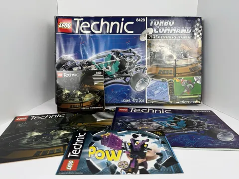 LEGO Technic: Model: Off-Road: Turbo Command 8428 (1998) RARE!! NEW WITH CD