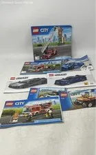Lot Of 8 Pcs Lego City And Speed Champions Mixed Variety Instruction Manuals