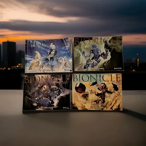 original LEGO Bionicle instruction manuals collection