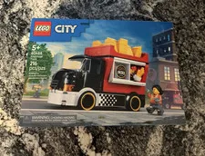 LEGO City Burger Truck 60488 Illustrated English Instruction Manual Booklet