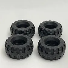 Lego 37 x 18R Black Replacement Parts Pieces Lot of 4