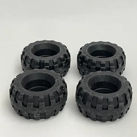 Lego 37 x 18R Black Replacement Parts Pieces Lot of 4