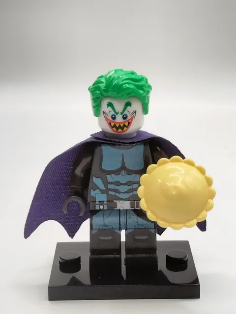 DC Superheroes Joker (Batsuit) Custom Lego Minifigure Batman Multiverse Series