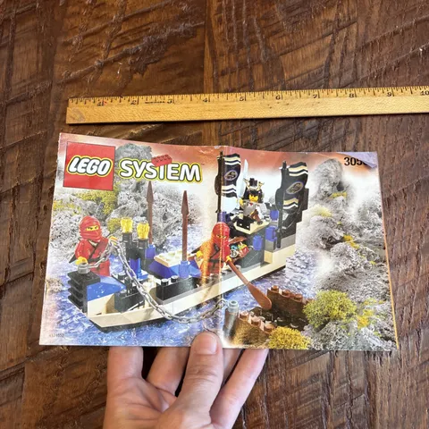 VINTAGE LEGO Castle Ninja #3050 Shanghai Surprise INSTRUCTIONS MANUAL ONLY