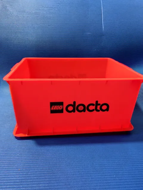 Lego Dacta Crate Box Empty 1994 Rare Collector