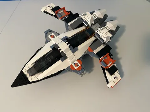 LEGO CITY SPACE Interstellar Spaceship (60430) Astronaut Spaceman (2 COMBINED)