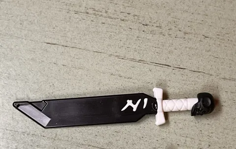 Lego Ninjago Minifigure Weapon Sword Shadow Pommel Blade of Deliverance- 71722