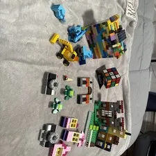 LEGO Ziploc Bag Variety of Legos and More Frog Camera Dozer House
