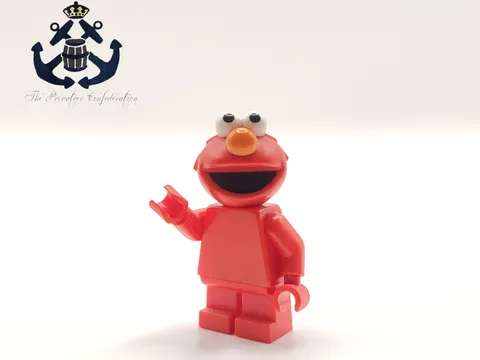 LEGO 2020 Sesame Street Minifigure Elmo Muppet idea074 From Ideas Set 21324