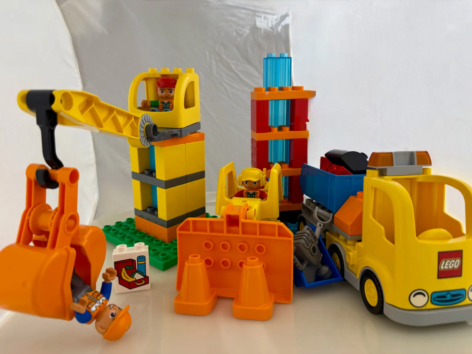 LEGO DUPLO: Big Construction Site (10813) with Manual