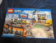 LEGO City 60097 City Square 1683pc Complete Set w/ Brick Separator, Box