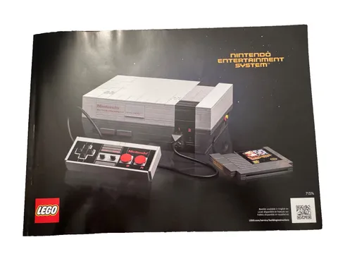 LEGO Nintendo Entertainment System (#71374) Console Instruction Booklet Only