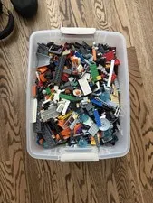 LEGO Mixed Building Bricks and Parts Bulk Lot 14.8 lbs Genuine Assorted