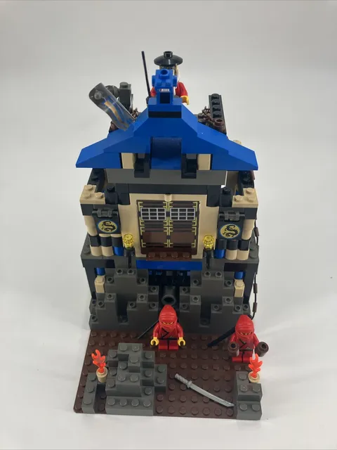 LEGO Ninja 3052 Ninja’s Fire Fortress 100% Complete Ships Fast