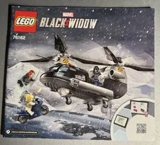 LEGO Marvel Black Widow Helicopter Set # 76162 Instructions Manual ONLY
