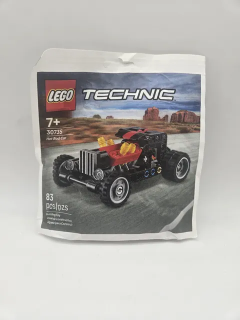 LEGO 30735 Technic Hot Rod Car. Moving Pistons NEW Factory Sealed 83 Pieces