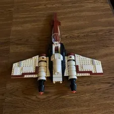 LEGO Star Wars Clone Wars Z-95 Headhunter Space Ship AS IS- Incomplete #75004 